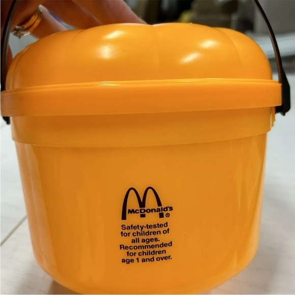 McDonalds Halloween Pail Boo Buckets Vintage 1986 LOT OF 8 Pumpkin, Witch, Ghost - Picture 11 of 16